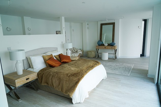 Estate agent Knight Frank previously boasted that Chesil Cliff House has 'far-reaching sea views from every room