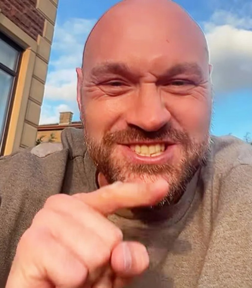 Split image of Tyson Fury and Anthony Joshua.