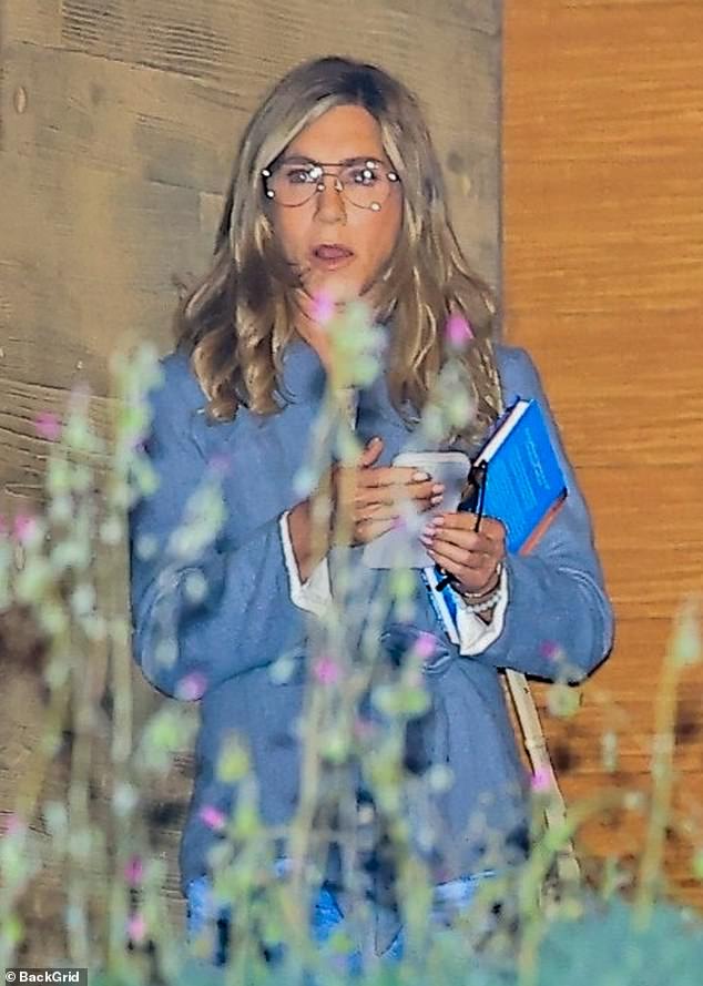 Aniston looked as stylish as ever as she stepped out