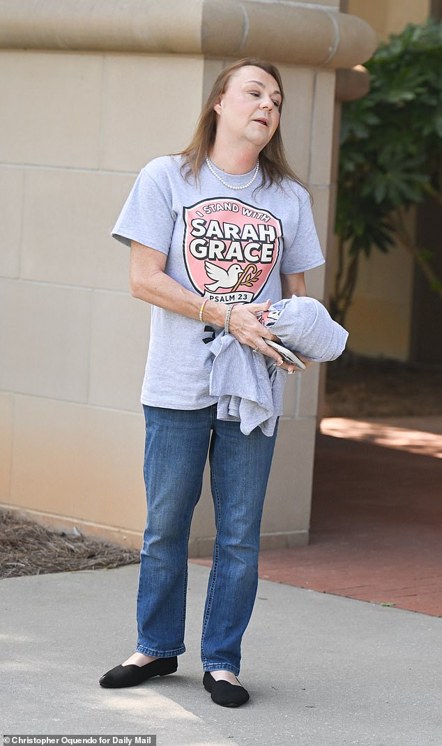 Family friend Carrie Jenson, who had previously shared alleged text messages from Patrick in which the 17-year-old expressed her gratitude, was seen walking out of the courtroom after the hearing