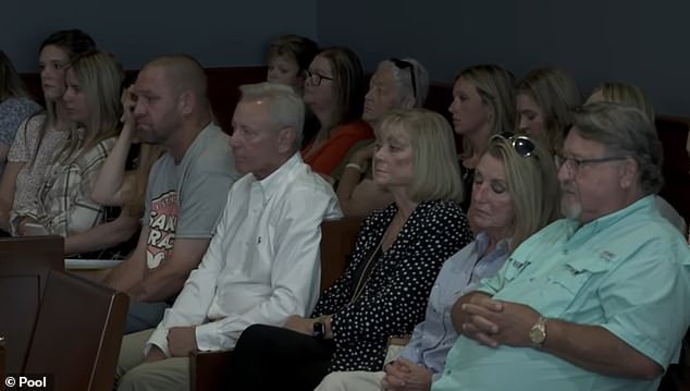 Numerous family members of the teen sat in the courtroom to show their support during her bond hearing, as many have publicly stated they believe in her innocence