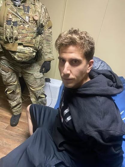 Bryan Kohberger shortly after his arrest.
