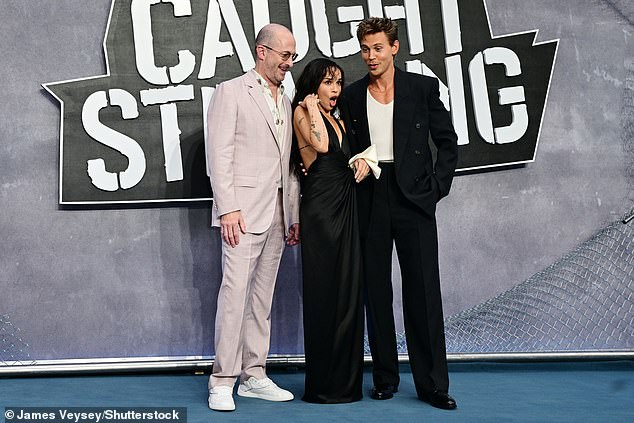 Zoe and Austin were joined by filmmaker Darren Aronofsky for photos