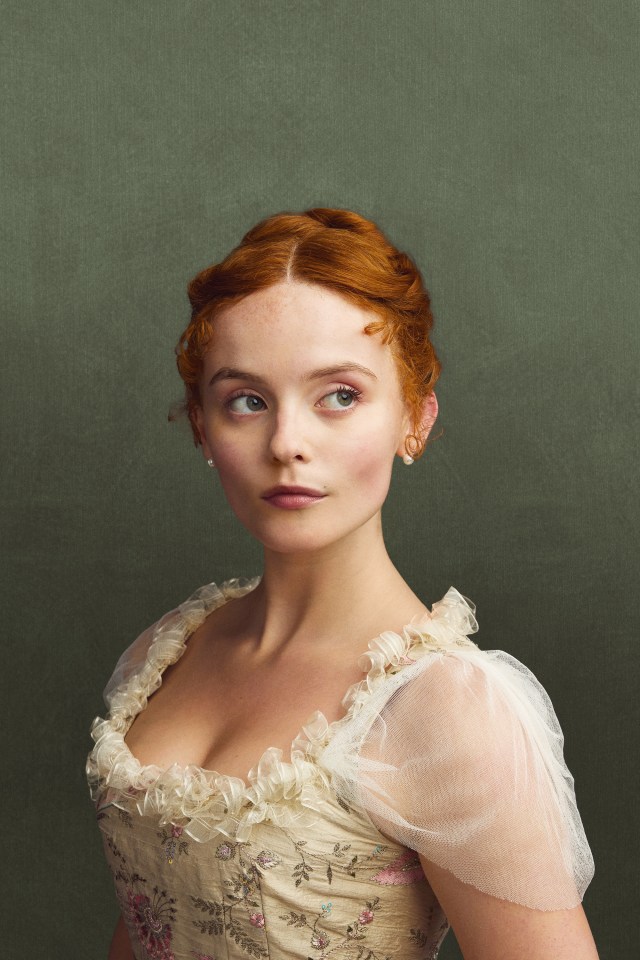 Portrait of Millie Gibson as Irene Heron in The Forsytes.