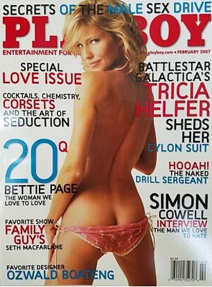 She did Playboy in 2007