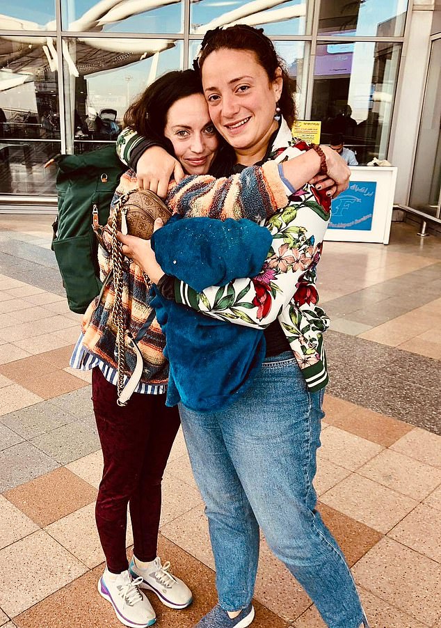 Claire and her friend Sanaa, who lives in Egypt, took the dogs from the shelter and set up their own sanctuary