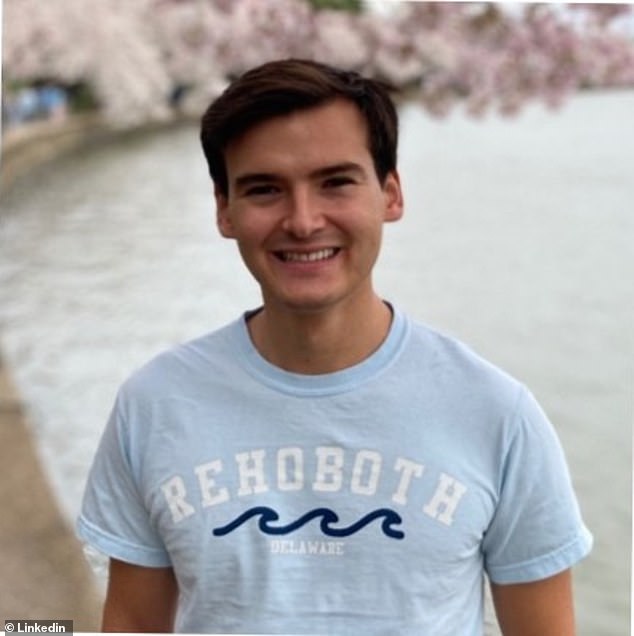 Democrat congressional aide Aidan Maese-Czeropski, 24, was fired over the emergence of a sex tape inside a hearing room