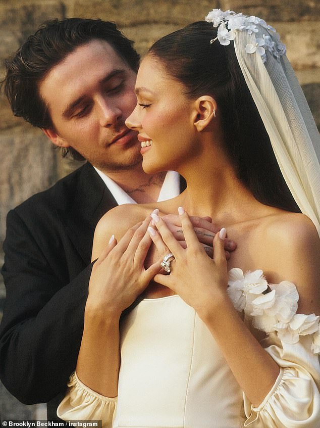 In fact, none of the Beckham family were invited to Brooklyn and Nicola's vow renewal, which was officiated by her billionaire father Nelson, and took place at his lavish Westchester estate