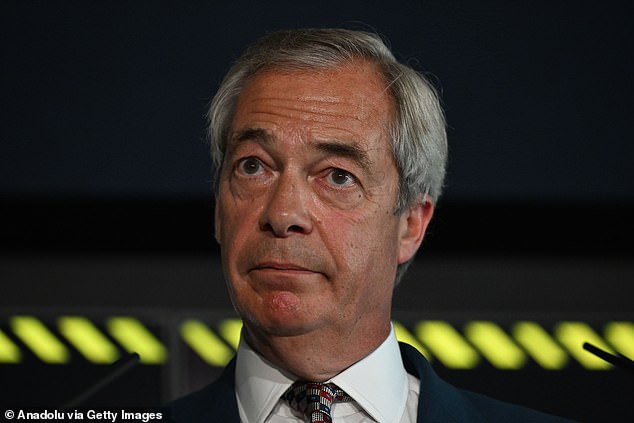 Nigel Farage (pictured) has hailed the decision to move migrants out of a controversial asylum hotel as a 'great victory' - as he called for it to be 'inspiration' to the rest of Britain