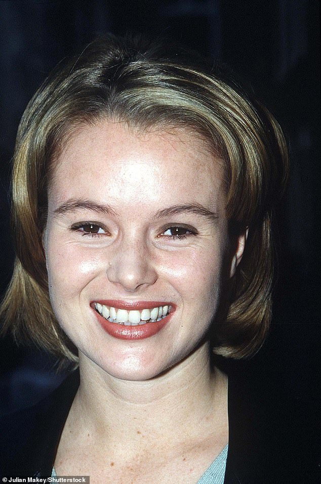 Amanda Holden pictured in 1998 when she was just 27; the 54-year-old star looks younger than ever thanks to a strict diet and skincare regime
