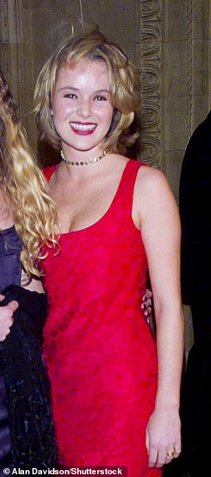Pictured in 1998 at the National Television Awards