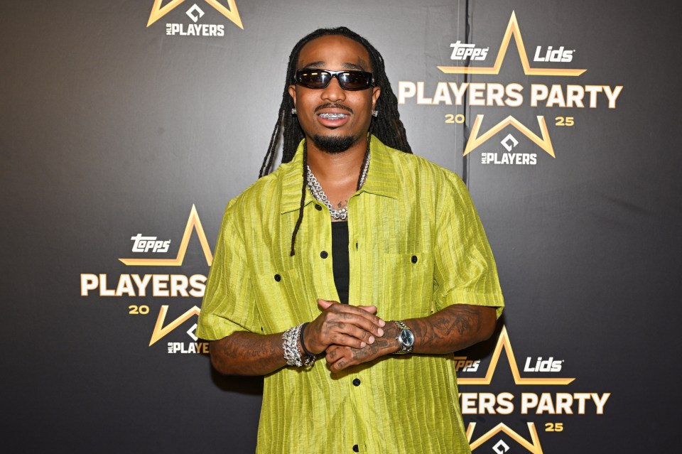 Quavo at the Players Party 2025.