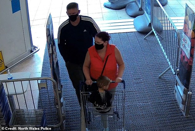 Ethan Ives-Griffiths was last seen with his family at Broughton Retail Park on August 13, 2021, just days before he collapsed and died. He is seen in the child seat of a shopping trolley