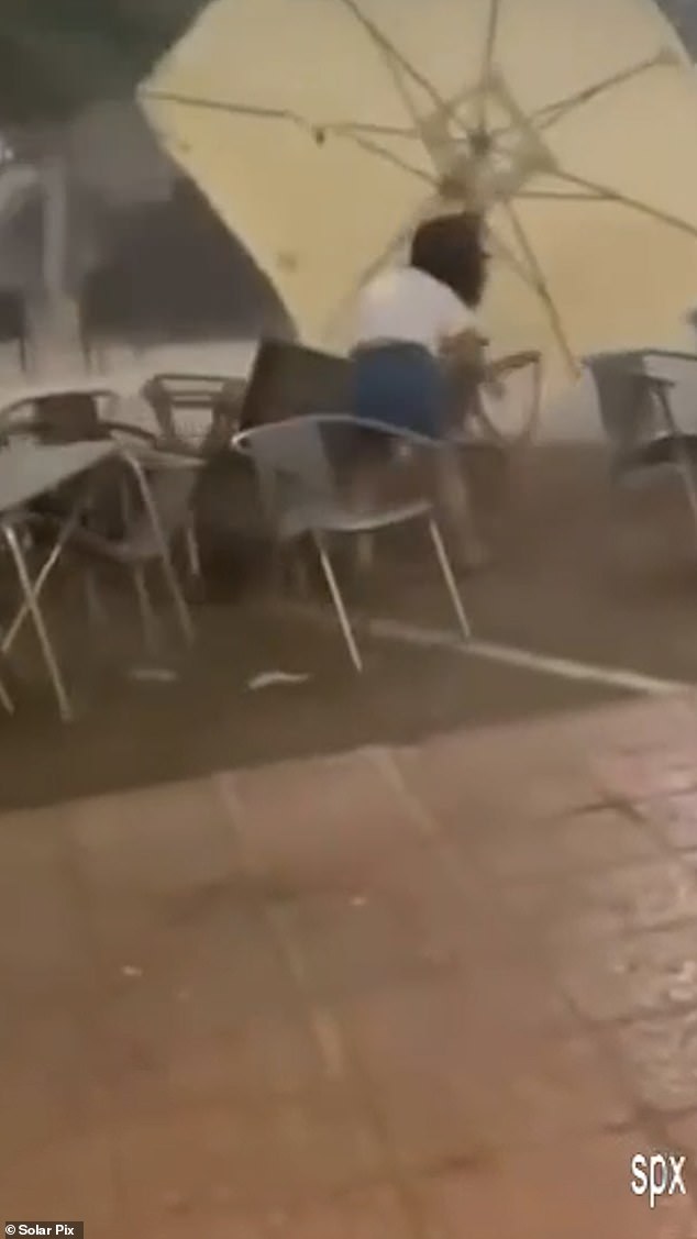 Two tornadoes and waterspouts formed during the rare heat burst as the temperature rose rapidly to more than 100 degrees Fahrenheit (37.8°C) and winds reached 53mph