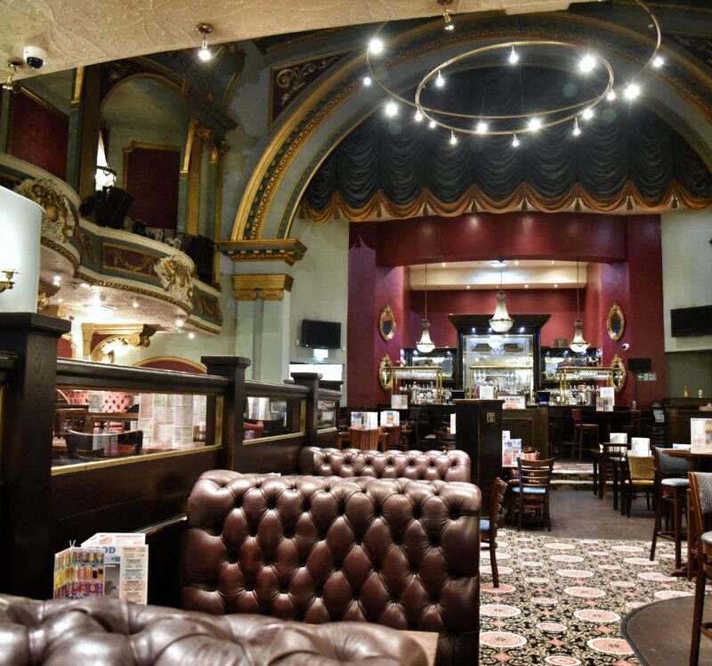 Interior of the Art Picture House Wetherspoons pub.