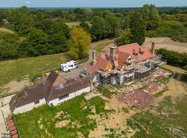Mr Mercer's partner Leike told The Daily Mail that the couple had 'fallen in love' with Katie's 'mucky mansion' despite its notorious reputation