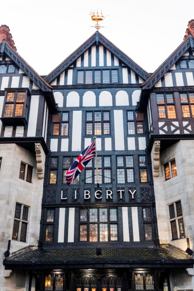 England, London, Liberty Department Store (Photo by: Dukas/Universal Images Group via Getty Images)