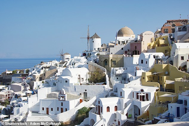 Greece declared a month-long state of emergency as earthquakes struck the volcanic island every ten minutes, causing around 11,000 - more than half Santorini¿s population - to flee
