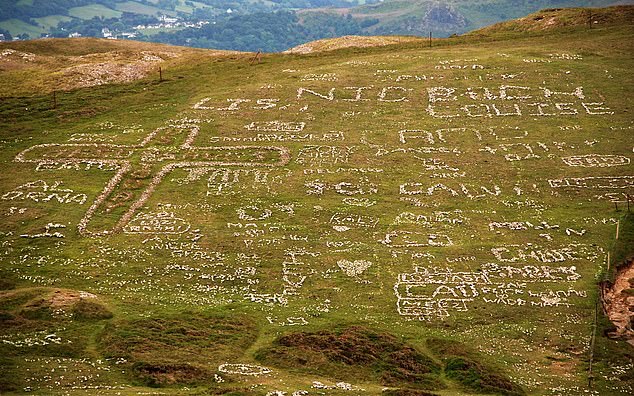 The episode happened near the summit of the 679ft high limestone headland which has panoramic views of Snowdonia, Anglesey, the Isle of Man, Blackpool and the Lake District