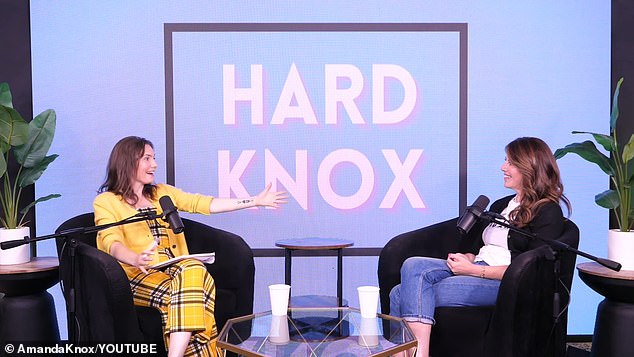 Knox and Lewinsky also spoke about the importance of telling the stories of those who survived scandal on Knox's podcast, Hard Knox