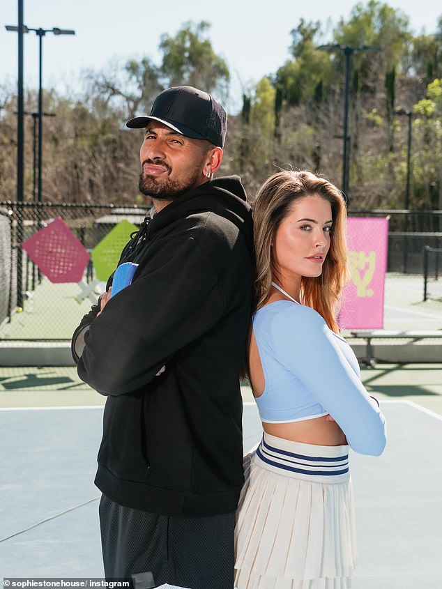 Nick Kyrgios raised eyebrows this year when he signed onto a saucy OnlyFans collaboration
