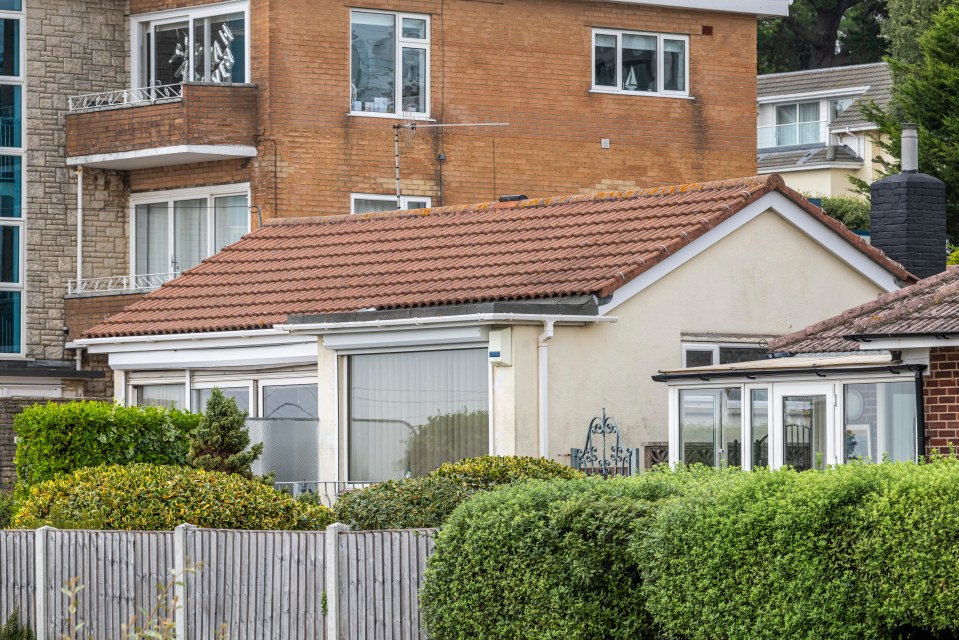 A small bungalow for sale.