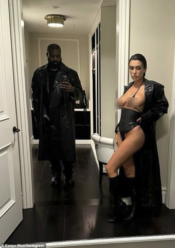 After Bianca shocked the world when she attended the music awards completely naked under a sheer dress, exposing her breasts and genitals, Kanye lashed back at critics and claimed 'dominion' over his wife