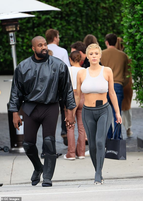 A body language expert previously said that it appears like Kanye is 'dominating and controlling' Bianca based on their demeanors; The two seen in 2023