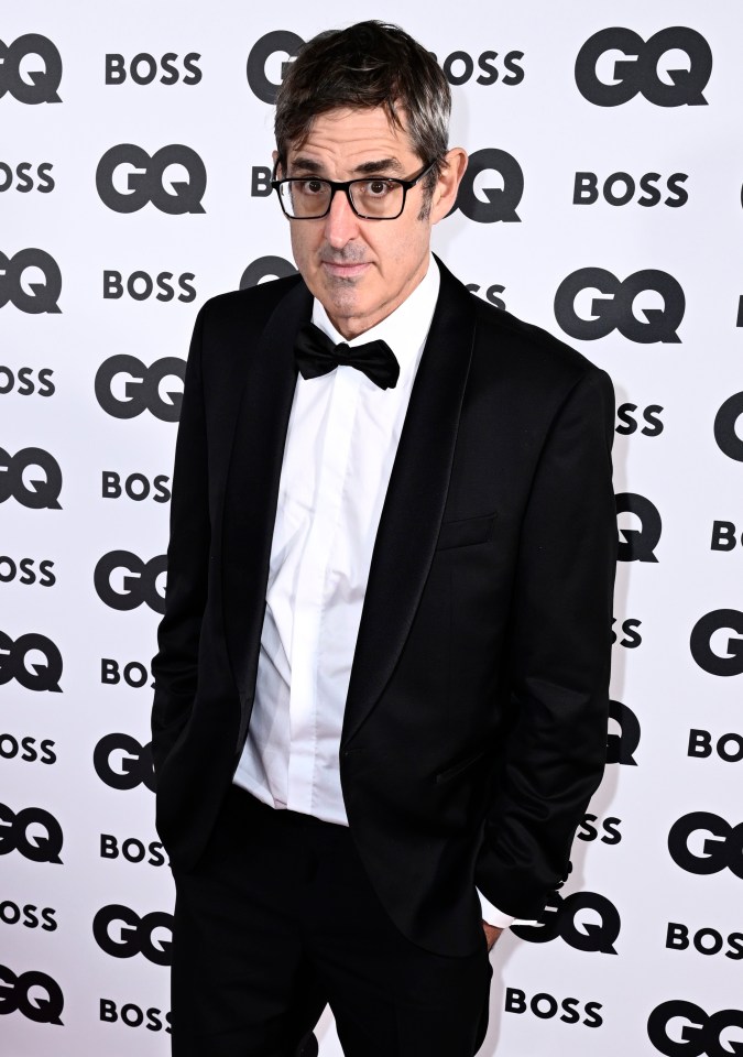 Louis Theroux at the GQ Men Of The Year Awards.