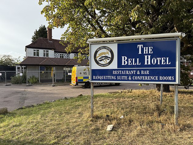Pictured: The Bell Hotel in Epping. A landmark court ruling ordered the hotel to be closed within weeks