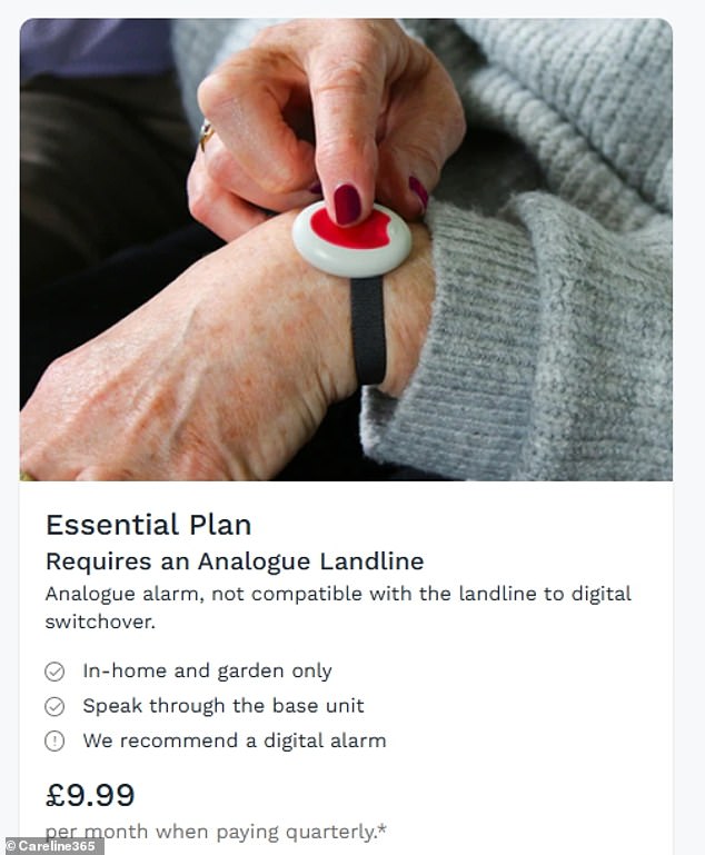 Careline365 offers 'reasonably clear' explanations on their website regarding the digital switchover, but Which? argue they are sending mixed signals by continuing to sell these products at all