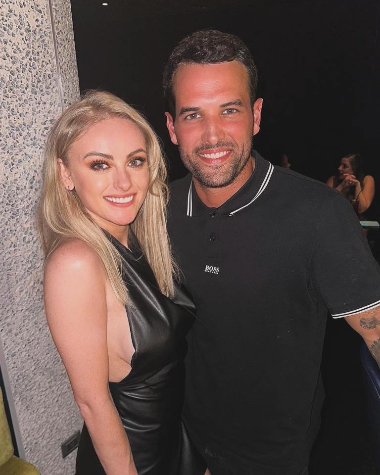 Katie McGlynn and Ricky Rayment in a photo together.