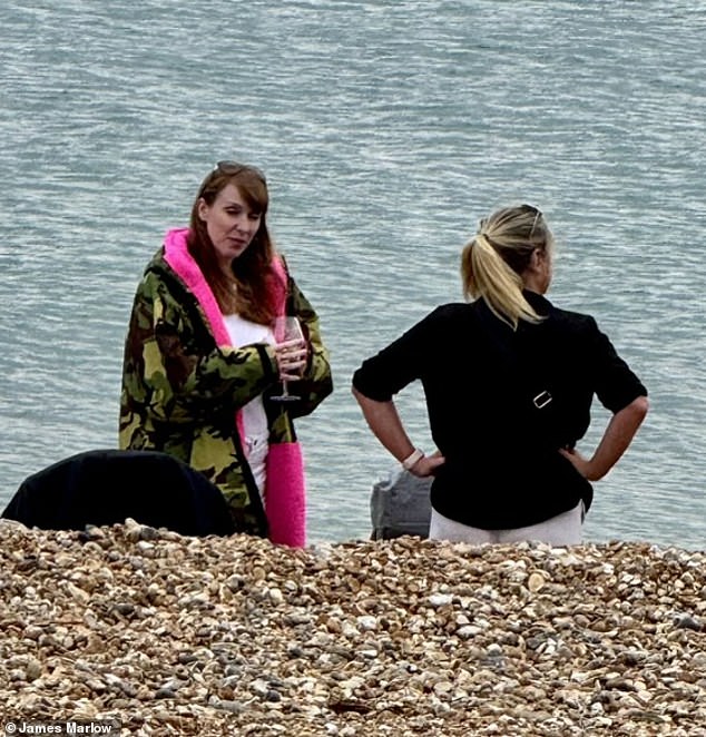 It comes after Ms Rayner was snapped raving behind a DJ deck in Ibiza