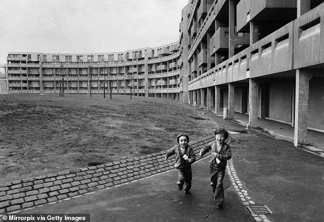 The estate was demolished in the 1990s and has since given way to a £400million regeneration of Hulme