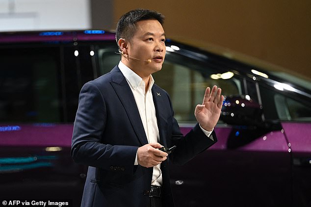 Xpeng CEO He Xiaopeng said at its unveiling in China this month that 'drivers are responsible for judging when it's safe to use' the feature