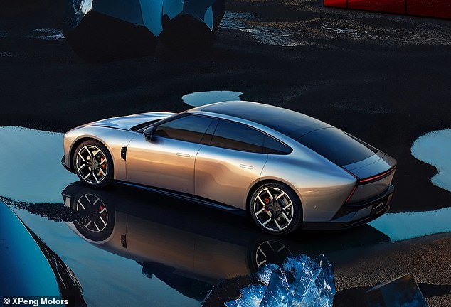 The P7 will offer a maximum range of 510 miles between charges - though this is based on its domestic test cycle which typically produces optimistic range claims