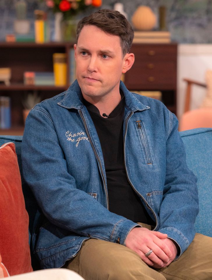 Chris Stark on the This Morning TV show.