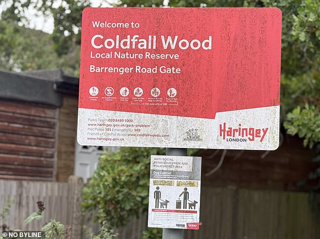 Described as a 'local nature reserve' and set next to open playing fields, Coldfall Wood is surrounded by St Pancras and Islington Cemetery, alongside the East Finchley public allotments
