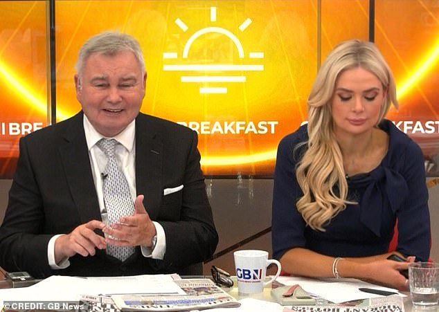 But as she showed off the results of a facelift one year on, Eamonn described her look as 'Oriental' - a shocking racial slur that was banned in guidance given to police by the Home Office in 2021
