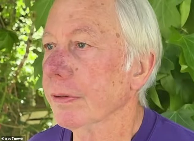 The family's neighbor, Rod Burglund, was shocked to hear of the alleged murder, and said the suspect seemed like an 'above board kind of guy'