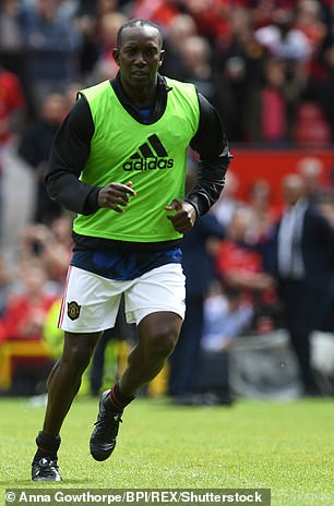 The former glamour model's eternal love is a stark contrast to Harvey's estranged father Dwight Yorke (pictured), who has only seen his son 'nine times in his life'