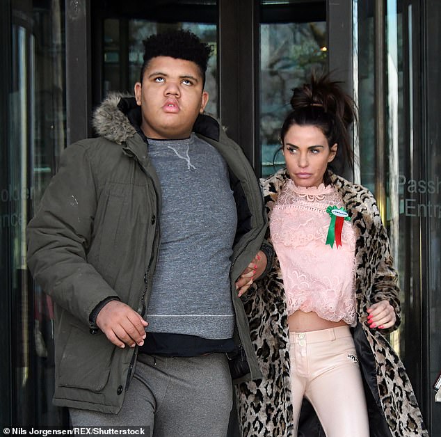 Katie has always championed and raised awareness of her beloved son's disabilities through her 2021 documentary Harvey And Me and the many parliamentary inquiries about the online racial abuse he has endured over the years