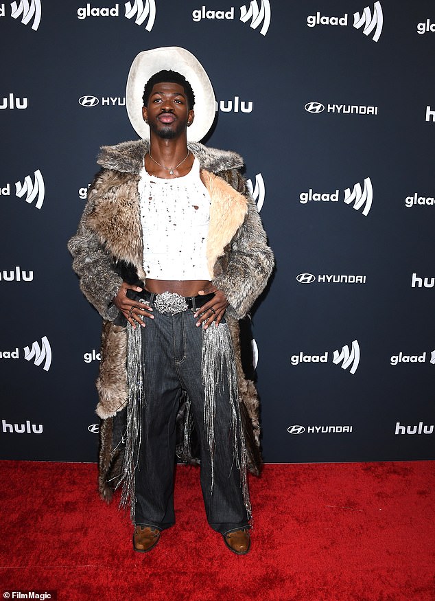 Lil Nas X is famous for his 2019 country trap song Old Town Road; pictured 2025