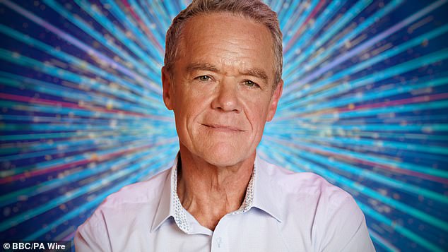 Strictly Come Dancing was once the jewel in the crown of Saturday night TV with millions of viewers tuning into see their favourite celebrities compete in glamorous costumes for the Glitterball Trophy (pictured: Neighbours actor Stefan Dennis)
