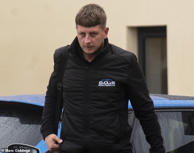 Rees Newman, pictured, dodged jail for a second time in a year after inititally being handed a suspended sentence for the historic rape of a child under the age of 14
