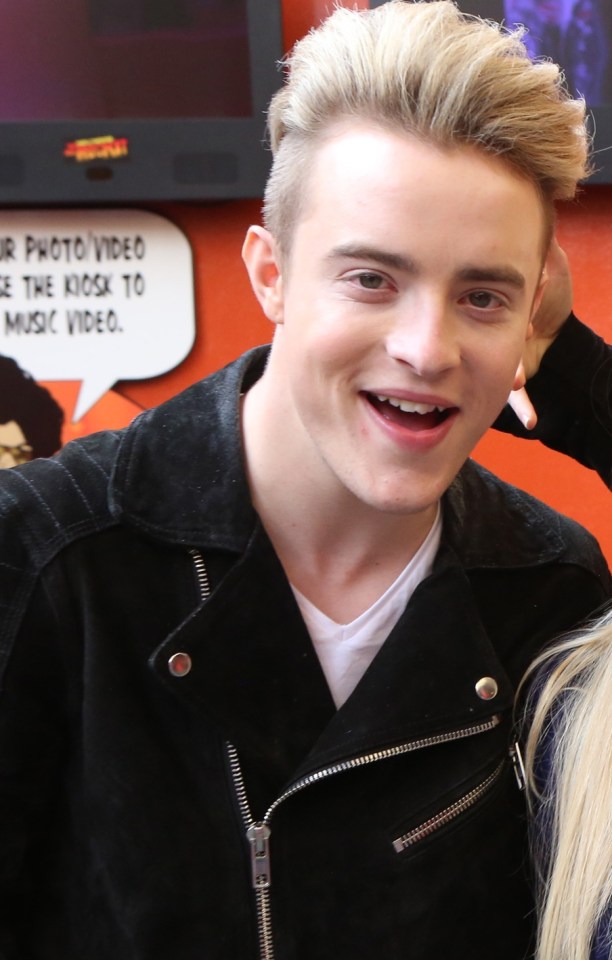 Headshot of Jedward's Edward Grimes.