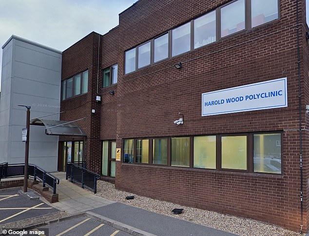 Patients are required to enter their number plate details into a machine at reception to get free parking, but Mr Rayment-Davis insists they never had the chance to do so