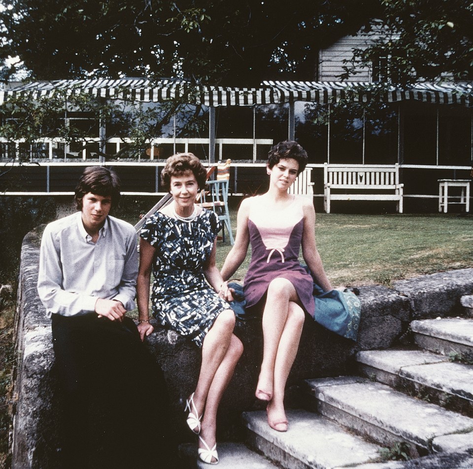 Photo of Nick Drake with his family.