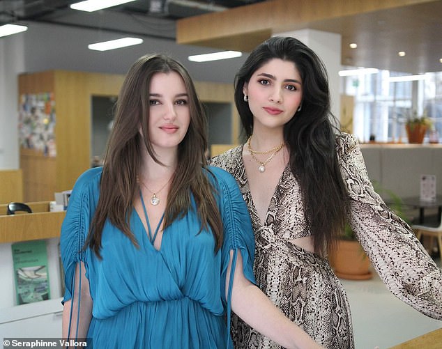 Andreea Petrescu and Valentina Gonzalez (pictured) co-founded the agency behind the Guess ads – but experts are concerned women are being turned into commodities to be replaced with AI