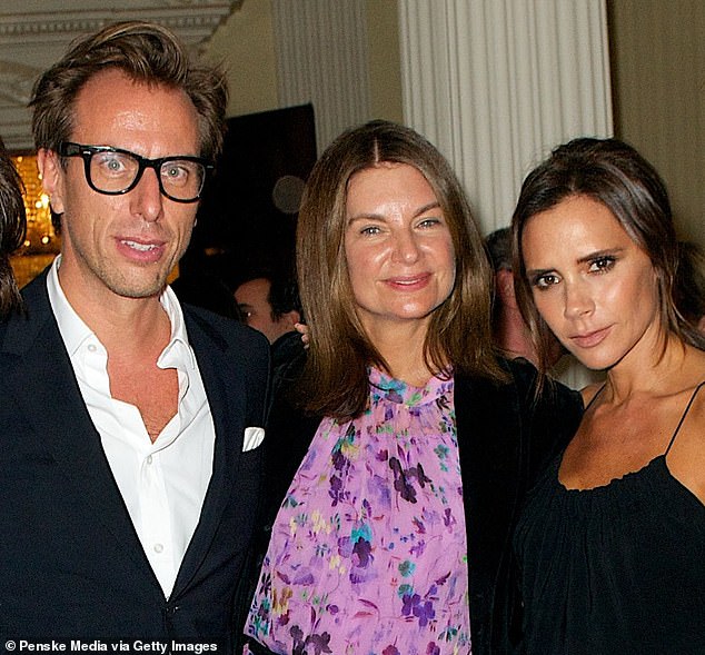 The lawsuit claims Torstensson 'seduced' Massenet to gain 'social clout' to access A-listers such as Victoria Beckham, who he convinced to promote his denim brand, Frame